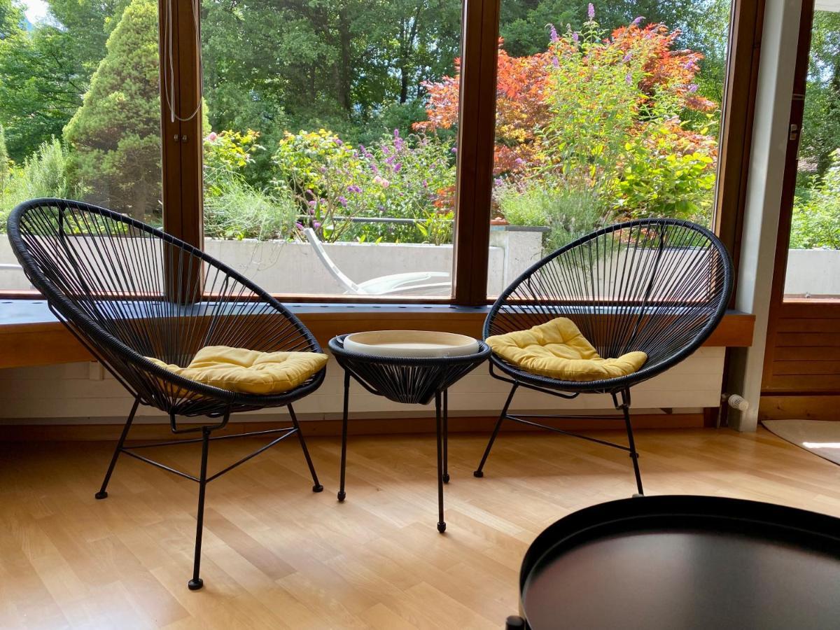 Ruhiges Terrassen-Apartment Mit Blick Ins Gruene Dornbirn Exterior photo